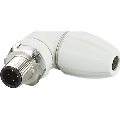 Kostenfreie Lieferung Stecker, M12, 4-polig, Schraubanschluss, abgewinkelt, EVF568