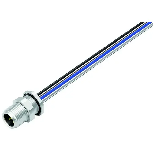 Begrenztes Angebot Einbaustecker, M12, 5-polig, Litzenanschluss, Schraubverriegelung, gerade, 76 1031 1011 00005-0200