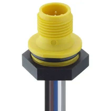 Kracherpreis Einbaustecker, M12, 5-polig, gerade, 1230 05 T16CW102 0,5M