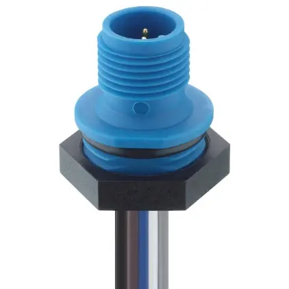 Nur Für Kurze Zeit Einbaustecker, M12, 5-polig, gerade, 1230 05 T16CW104 0,5M