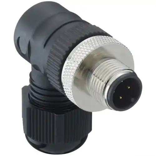 Stecker, M12, 5-polig, Schraubanschluss, abgewinkelt, 1255 05 T9CR Neue Kollektion