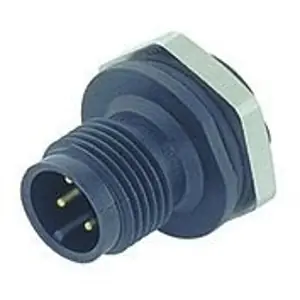 Sichere Zahlung Einbaustecker, M12, 4-polig, Lötanschluss, Schraubverriegelung, gerade, 09 0431 160 04