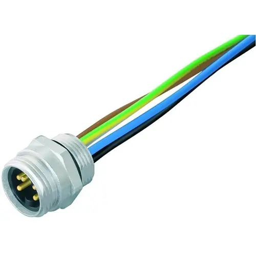 Einbaustecker, 7/8", 4-polig + PE, Litzenanschluss, Schraubverriegelung, gerade, 09 2451 300 05 Meistverkauft