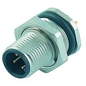 Einbaustecker, M12, 8-polig, THT, Schraubverriegelung, gerade, 09 3481 90 08 Preisknaller