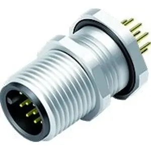Preisreduziert Einbaustecker, M12, 12-polig, THT, Schraubverriegelung, gerade, 09 3491 969 12