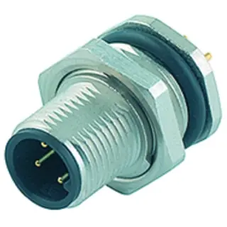 Gratis Versand Einbaustecker, M12, 5-polig, THT, Schraubverriegelung, gerade, 86 0533 1000 00005