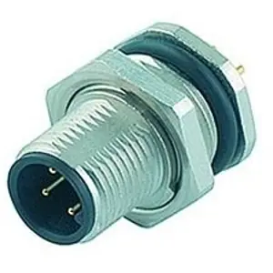 Einbaustecker, M12, 8-polig, Lötanschluss, Schraubverriegelung, gerade, 86 0631 1002 00008 Must-Have