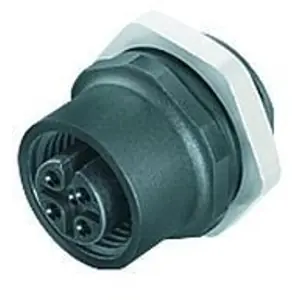 Einbaubuchse, M12, 5-polig, Lötanschluss, Schraubverriegelung, gerade, 86 4232 1002 00005 Bestseller