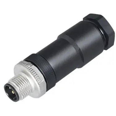 Wochenendangebot Stecker, M12, 4-polig, Schraubanschluss, Schraubverriegelung, gerade, 99 0429 19 04