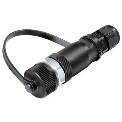 Stecker, M12, 4-polig, Schraubanschluss, Schraubverriegelung, gerade, 99 0429 684 04 Super-Preis