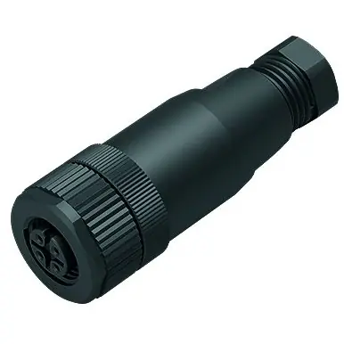 Kupplung, M12, 5-polig, Schraubanschluss, Schraubverriegelung, gerade, 99 0436 10 05 Sonderaktion