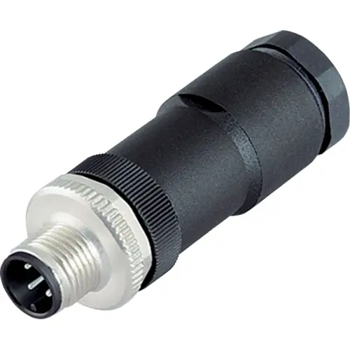 Stecker, M12, 5-polig, Schraubanschluss, Schraubverriegelung, gerade, 99 0437 186 05 Highlight