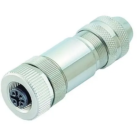 Angebot Kupplung, M12, 4-polig, Schraubanschluss, Schraubverriegelung, gerade, 99 1430 814 04