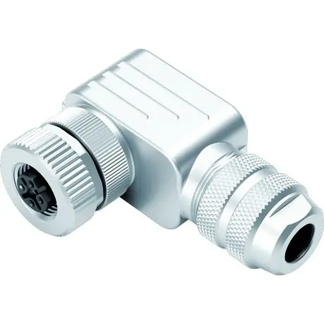 Kupplung, M12, 5-polig, Schraubanschluss, Schraubverriegelung, abgewinkelt, 99 1436 820 05 Top-Preis