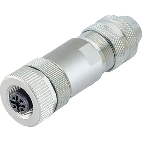 Kupplung, M12, 5-polig, Klemmanschluss, Schraubverriegelung, gerade, 99 1538 814 05 Neue Kollektion