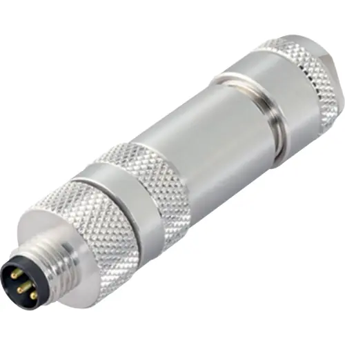 Stecker, M8, 4-polig, Schraubanschluss, Schraubverriegelung, gerade, 99 3363 100 04 Billig