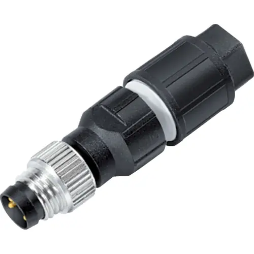 Billig Stecker, M8, 3-polig, Schneidklemmanschluss, Schraubverriegelung, gerade, 99 3379 550 03