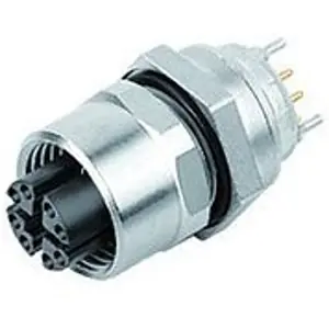 Sonderaktion Einbaubuchse, M12, 8-polig, THT, Schraubverriegelung, gerade, 99 3782 210 08