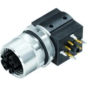 Einbaubuchse, M12, 8-polig, THT, Schraubverriegelung, abgewinkelt, 99 3782 213 08 Sofort Bestellen