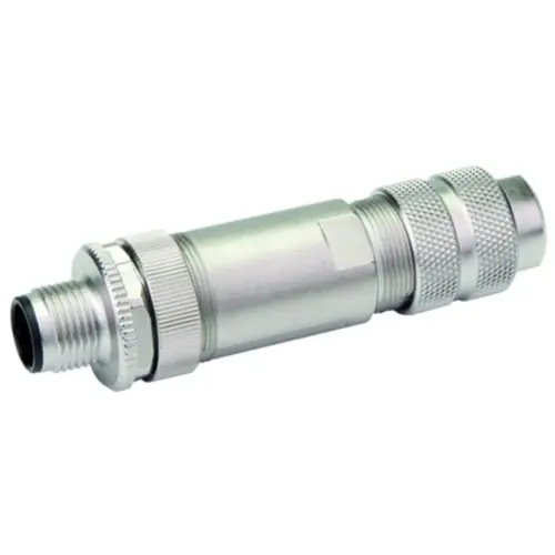 Billig Stecker, M12, 4-polig, Schraubanschluss, gerade, 100007500