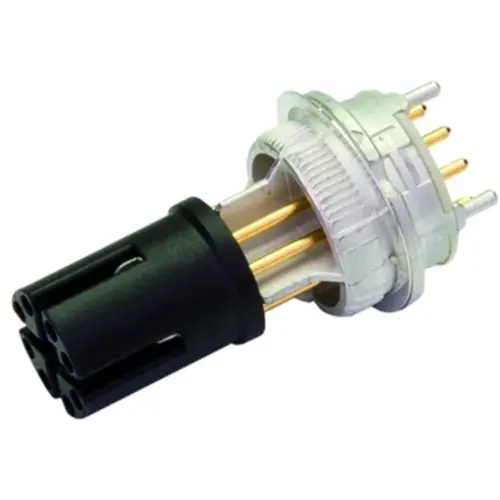 Einbaubuchse, M12, 8-polig, Lötanschluss, gerade, 100007550 Mega-Angebot