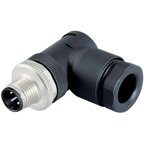 Stecker, M12, 4-polig, Schraubanschluss, Schraubverriegelung, abgewinkelt, 99 0429 286 04 Ausverkauf