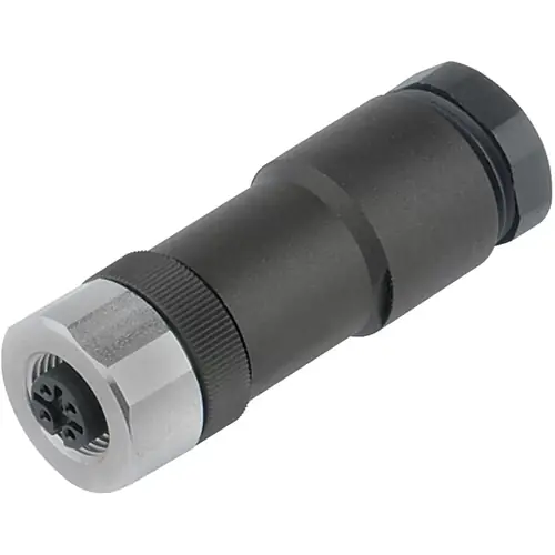 Preisknaller Kupplung, M12, 4-polig, Schraubanschluss, Schraubverriegelung, gerade, 99 0430 287 04