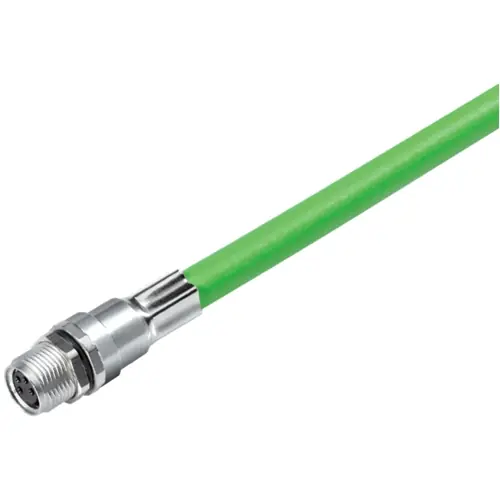 Einbaubuchse, M8, 4-polig, Kabelanschluss, Schraubverriegelung, gerade, 70 3420 005 04 Garantierte Lieferung