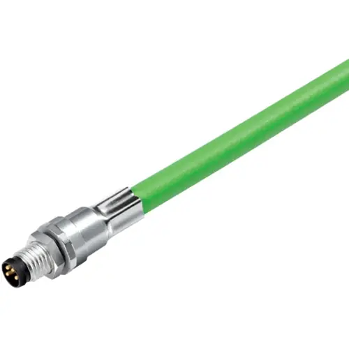 Heißes Angebot Einbaustecker, M8, 4-polig, Kabelanschluss, Schraubverriegelung, gerade, 70 3421 005 04