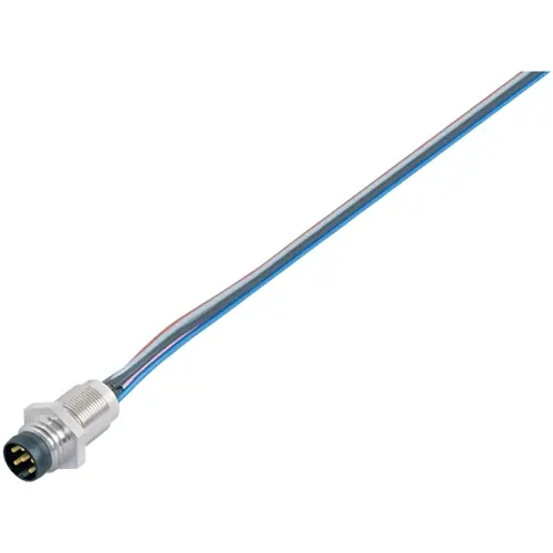 Einbaustecker, M8, 8-polig, Litzenanschluss, Schraubverriegelung, gerade, 76 6019 0111 00008-0200 Letzte Chance