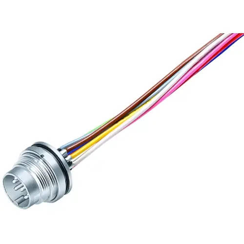 Direktkauf Einbaustecker, M16, 8-polig, Litzenanschluss, Schraubverriegelung, gerade, 09 0173 782 08