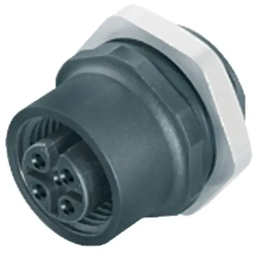 Top-Seller Einbaubuchse, M12, 8-polig, Lötanschluss, Schraubverriegelung, gerade, 86 4332 1002 00008