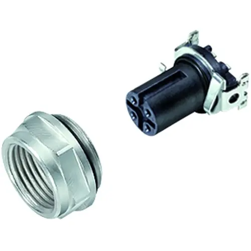 Einbaubuchse, M12, 4-polig, SMD, Schraubverriegelung, gerade, 99 3432 401 04 Versand Am Gleichen Tag