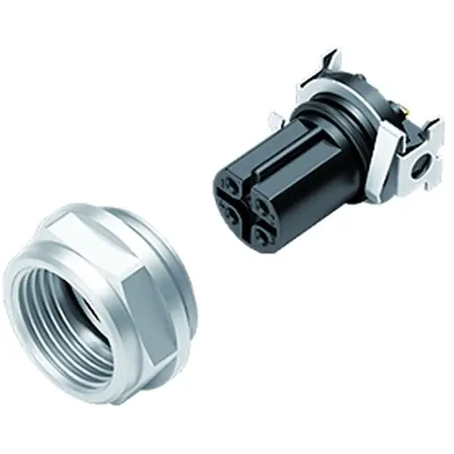 Einbaubuchse, M12, 4-polig, SMD, Schraubverriegelung, gerade, 99 4432 401 04 Heißes Angebot