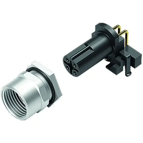 Letzte Chance Einbaubuchse, M12, 5-polig, Lötstifte, Schraubverriegelung, gerade, 99 4442 601 05