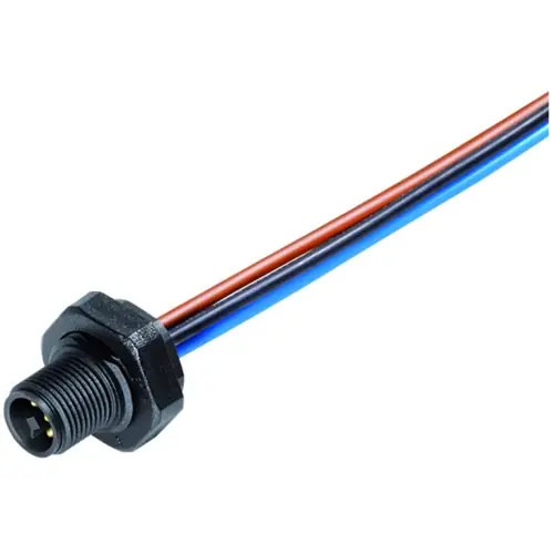 Preis Gesenkt Einbaustecker, M12, 4-polig, Litzenanschluss, Schraubverriegelung, gerade, 09 0631 320 04