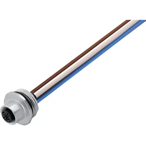 Einbaubuchse, M12, 4-polig, Litzenanschluss, Schraubverriegelung, gerade, 09 0632 642 04 Top-Angebot