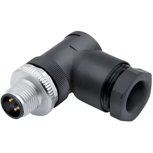 Stecker, M12, 4-polig, Schraubanschluss, Schraubverriegelung, abgewinkelt, 99 0629 58 04 Kostenloser Rückversand