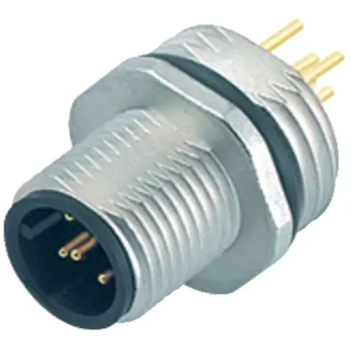 Geprüft Einbaustecker, M12, 8-polig, THT, Schraubverriegelung, gerade, 86 0131 0000 00008