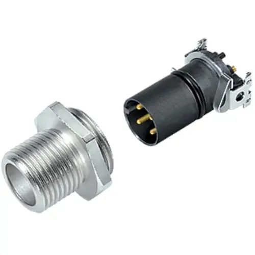 Einbaustecker, M12, 5-polig, SMD, Schraubverriegelung, gerade, 99 3441 401 05 Zertifiziert