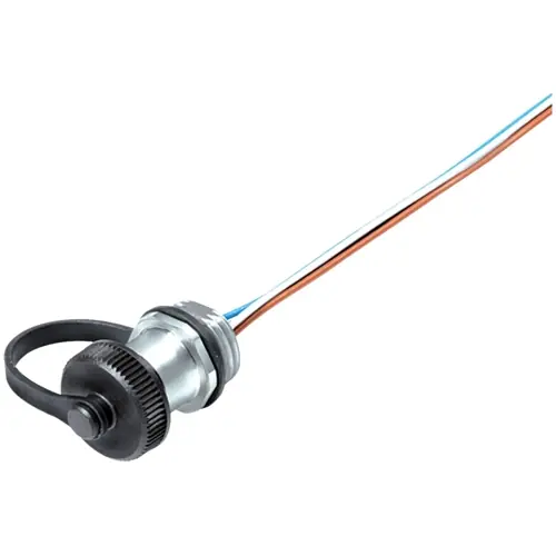 Nur Für Kurze Zeit Einbaubuchse, M12, 5-polig, Litzenanschluss, Schraubverriegelung, gerade, 09 3442 284 05