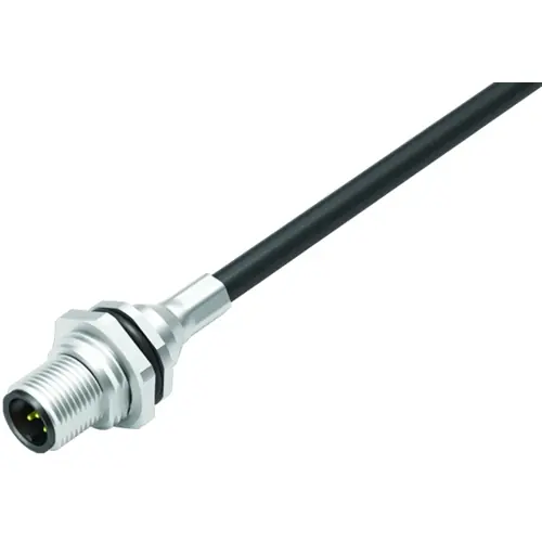 Gratis Versand Einbaustecker, M12, 5-polig, Kabelanschluss, Schraubverriegelung, gerade, 70 3441 288 05