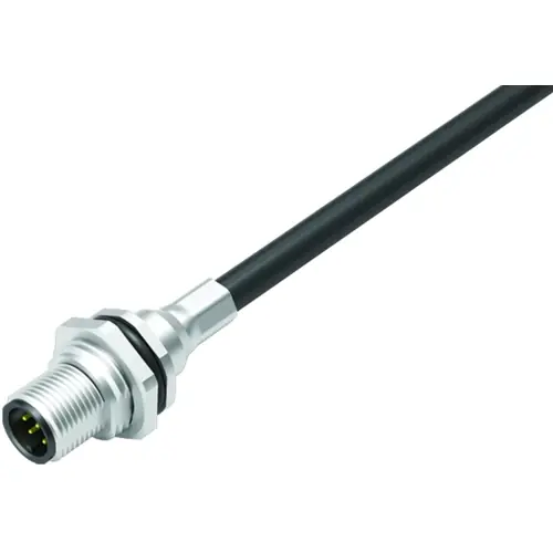 Rabatt Einbaustecker, M12, 8-polig, Kabelanschluss, Schraubverriegelung, gerade, 70 3481 288 08