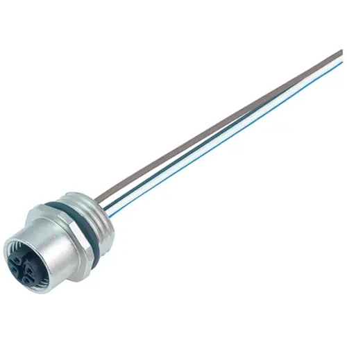 Einbaubuchse, M12, 4-polig, Litzenanschluss, Schraubverriegelung, gerade, 76 2132 0111 00004-0200 Knallerangebot