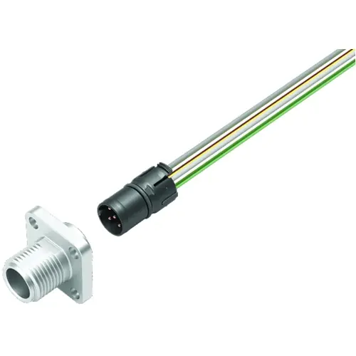 Preis Gesenkt Einbaustecker, M12, 8-polig, Litzenanschluss, Schraubverriegelung, gerade, 99 3483 100 08