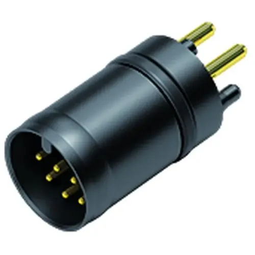 Einbaustecker, M12, 2+7-polig, Lötanschluss, Schraubverriegelung, gerade, 86 7047 0000 00009 Must-Have