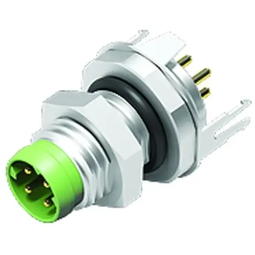 Saisonangebot Einbaustecker, M8, 4-polig, THT, Schraubverriegelung, gerade, 86 6321 1120 00404