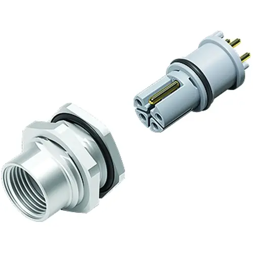 Einbaubuchse, M12, 4-polig + FE, THR, Schraubverriegelung, gerade, 99 0642 10 05 Sale