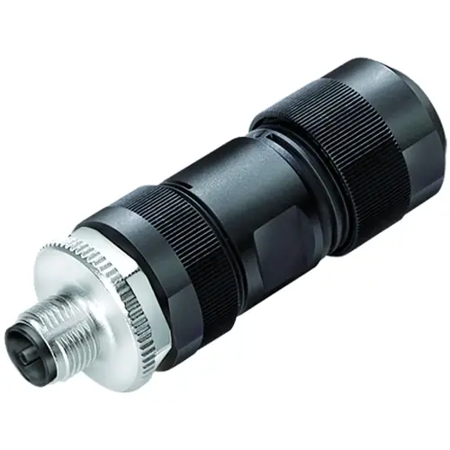 Bestpreis Stecker, M12, 4-polig + PE, Schraubanschluss, Schraubverriegelung, gerade, 99 0699 37 05