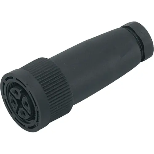 Kupplung, M18, 4-polig, Schraubanschluss, gerade, E10137 Must-Have